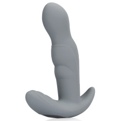  Loveline Stimulateur Prostatique Vibrant Rotatif Gothamey 11.5 x 3.4cm Gris